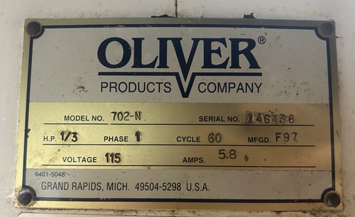 Used oliver model 723 - used,