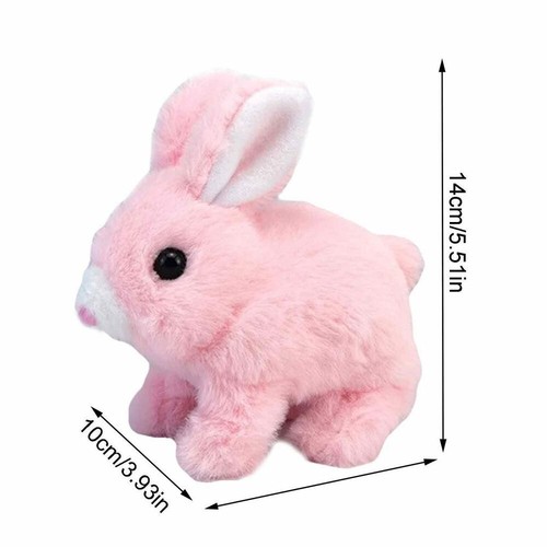 Cute long haired pink bunny - cute,