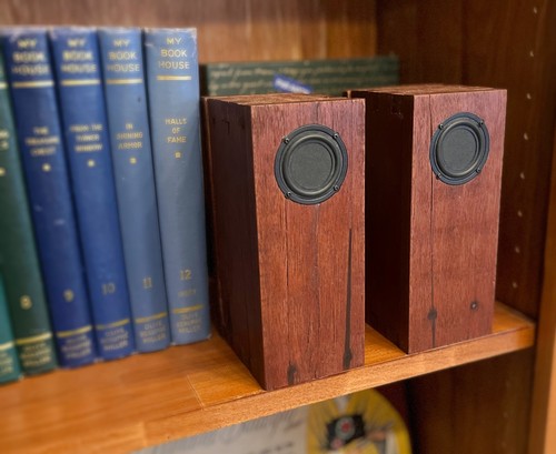 Small handcrafted bookshelf - small,