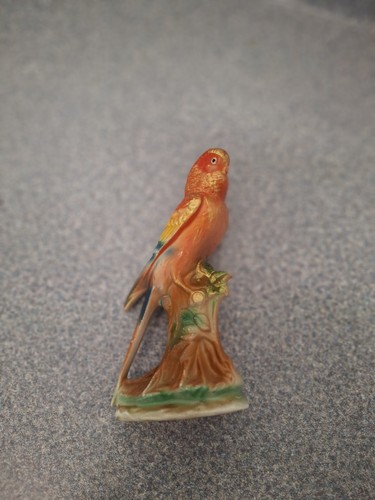 Vintage brinns ceramic parrot - vintage,