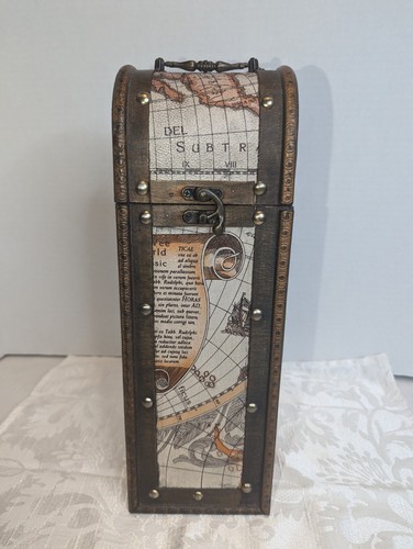 Decorative wooden wine bottle - decorative,