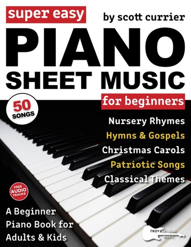 Super easy piano sheet - easy, music