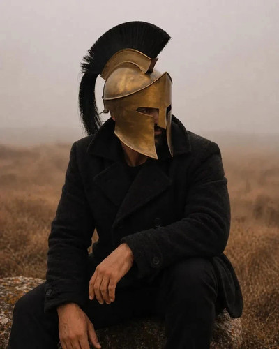 300 king leonidas helmet - 300,