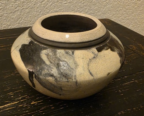 Vtg art pottery - pottery, raku