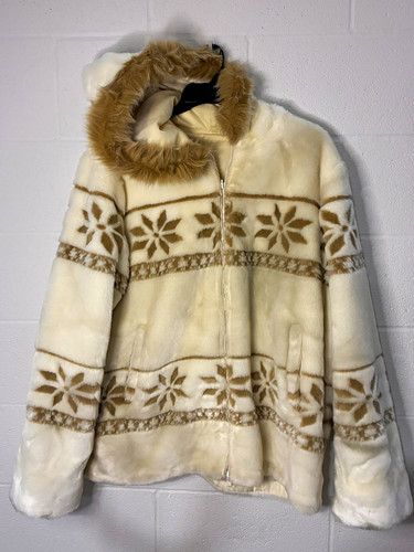 Women ivory tan geometric - ivory/tan,
