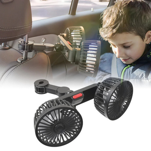 12v dual head car - dual, fan