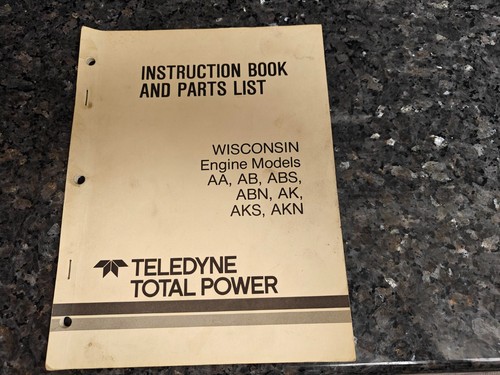 Wisconsin engine teledyne - wisconsin,