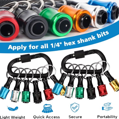 14pcs hex shank quick - 1/4",