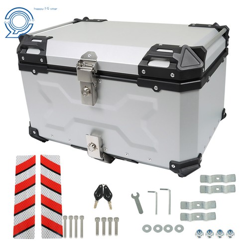 Aluminum 65l motorcycle trunk - motorcycle,