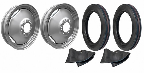 Front rim tire set - rim, &