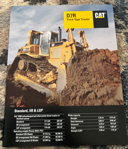 Caterpillar cat d7r crawler - cat,