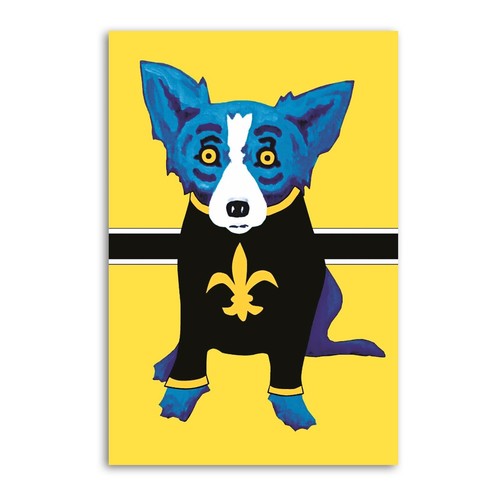 George rodrigue blue - george,
