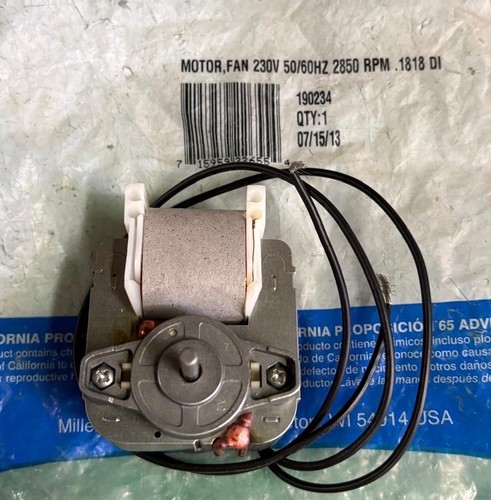 190234 fan motor 230 volt - 190234,