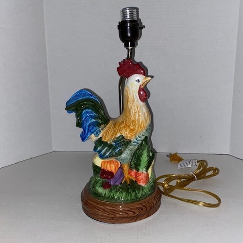 Vintage ceramic rooster - ceramic,