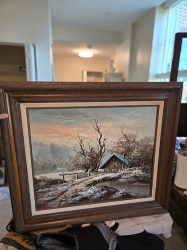 Original oil painting signed - original,