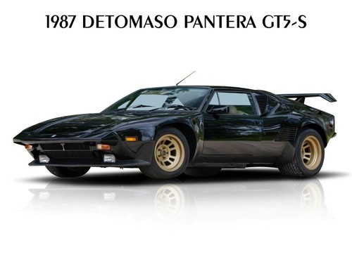 1987 detomaso pantera - gt5-s, in