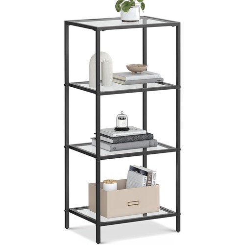 Modern tier glass shelf - modern, slim
