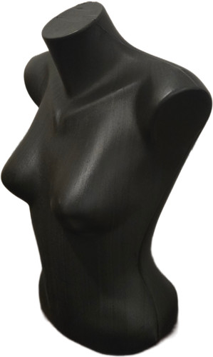 Jett black female torso - black,
