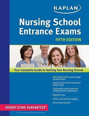 Nursing school entrance - entrance, exams