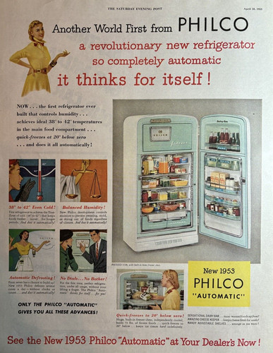1953 philco automatic - philco,