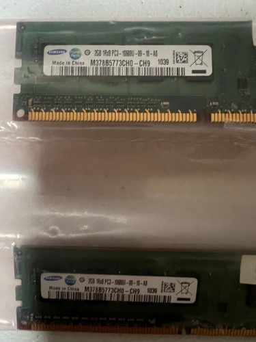 Samsung ram memory - 2, sticks