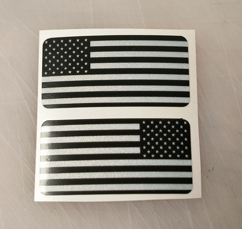 Reflective american flag - american,