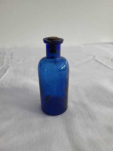 Antique 1880 90s cobalt - 1880/90s, blue