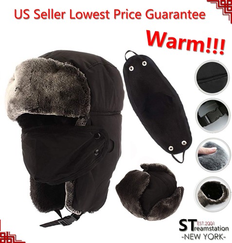 Mens winter hat trapper - winter,