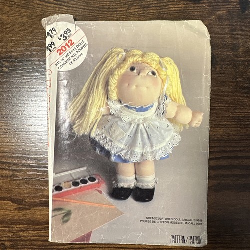 Cabbage patch clothing pattern - patch,