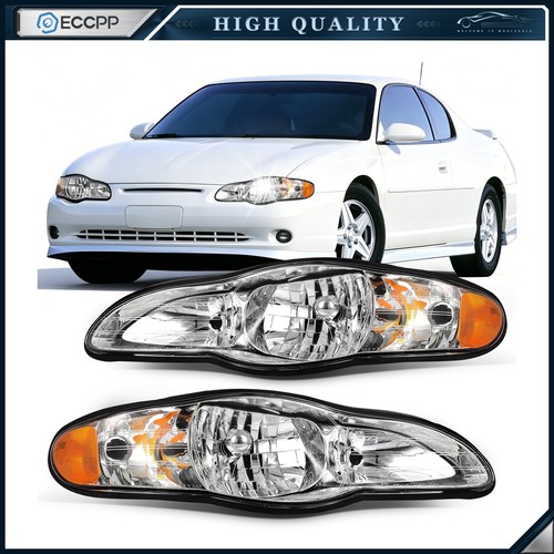 Pair chrome headlights - pair,