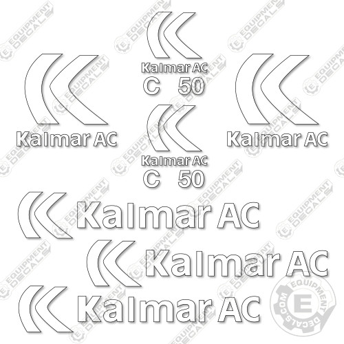 Fits kalmar c50bxh decal kit - fits,