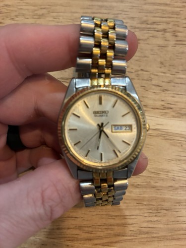 Seiko quartz 7n43 8110 day - seiko, 7n43-8110