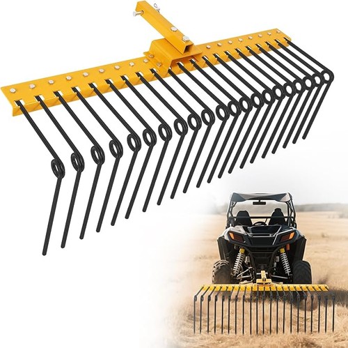 Inch lawn sweeper rake - lawn,