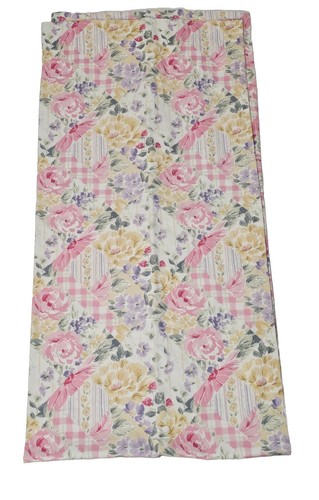 Fieldcrest floral gingham rod - fieldcrest,