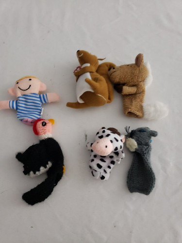 Lot six cloth - lot, animal