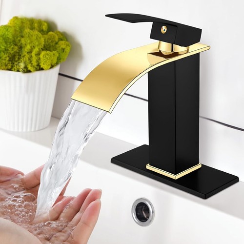 Bathroom sink faucet waterfall - sink,