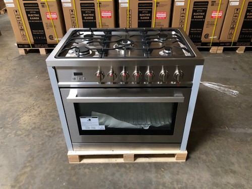 Gas range 5 burners - 36,