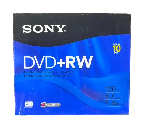Sony pack dvd 120 - 10,