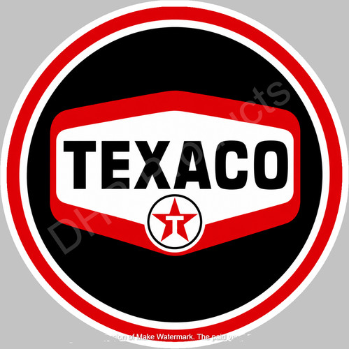 Texaco star motor oil gas - texaco,