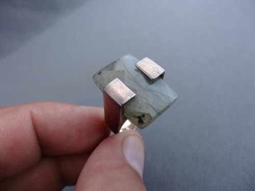 Vintage sterling retro chunky - retro,