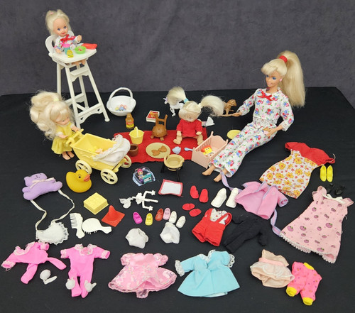Vtg barbie kelly doll baby - vtg,