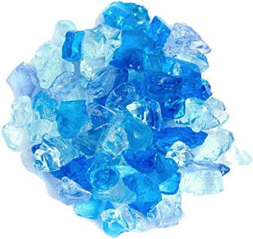 Fire pit glass rocks - fire,