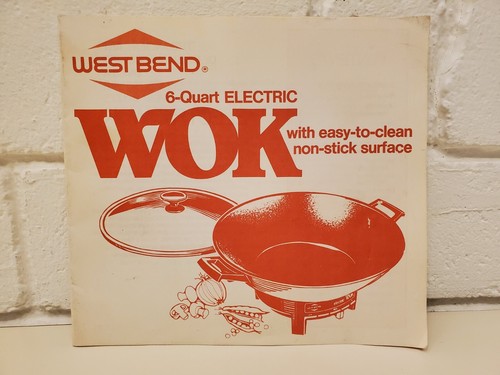 West bend quart electric wok - 6-quart,