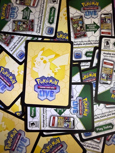 Pokemon tcg live code cards - live,
