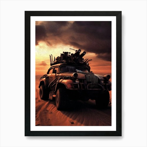 Mad max amazing car art - mad,