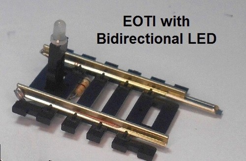 Scale led lighted end - scale, of
