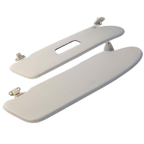 Sun visor with clips cream - visor, for