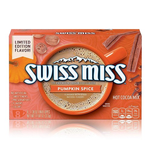 Swiss miss pumpkin - swiss, spice