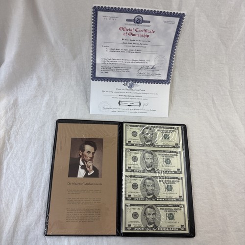 Uncut sheet bills series - uncut,