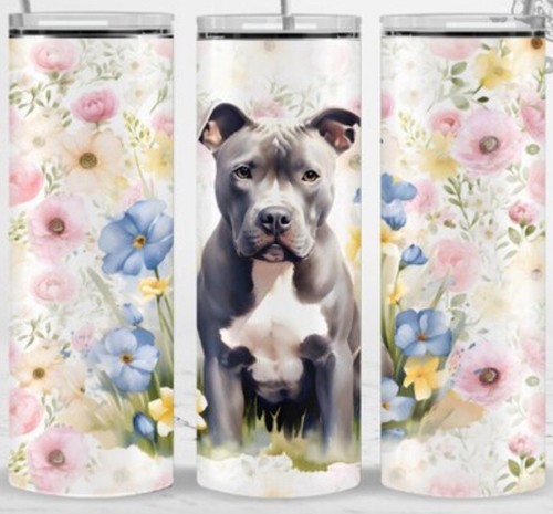 Blue nose pitbull 20oz - blue, skinny